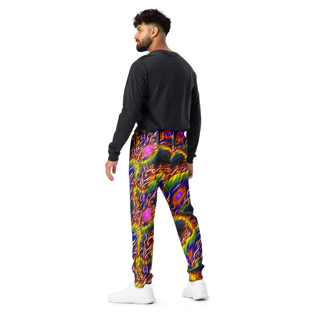 Fevered Orbit on Men's Joggers — Back