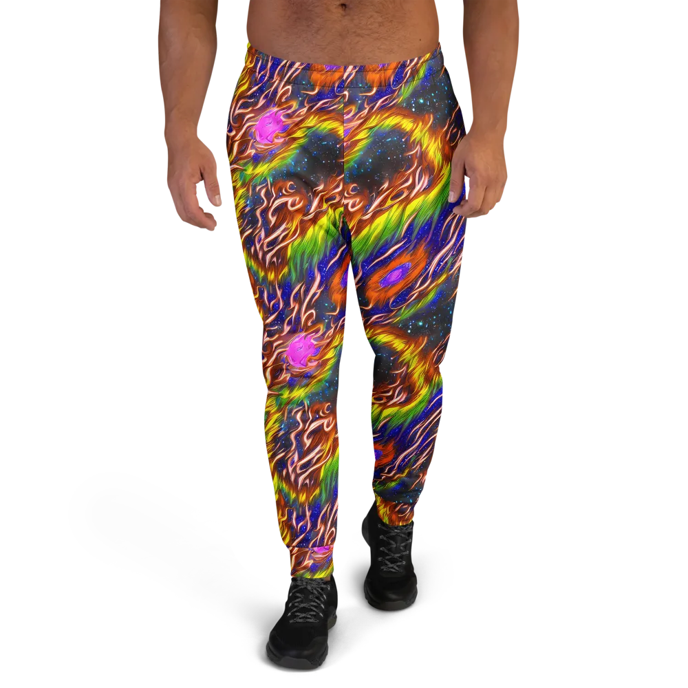 Fevered Orbit on Men's Joggers — Front