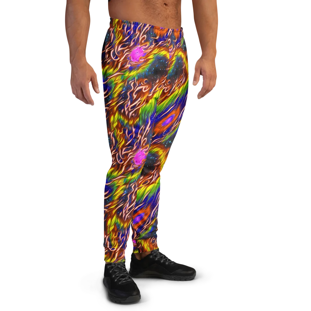 Fevered Orbit on Men's Joggers — Right