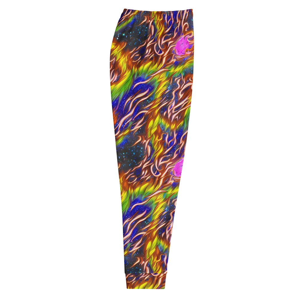 Fevered Orbit on Men's Joggers — Right