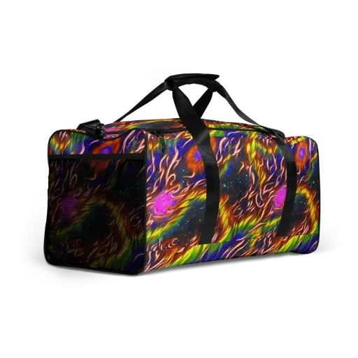 Fevered Orbit on a Duffle Bag
