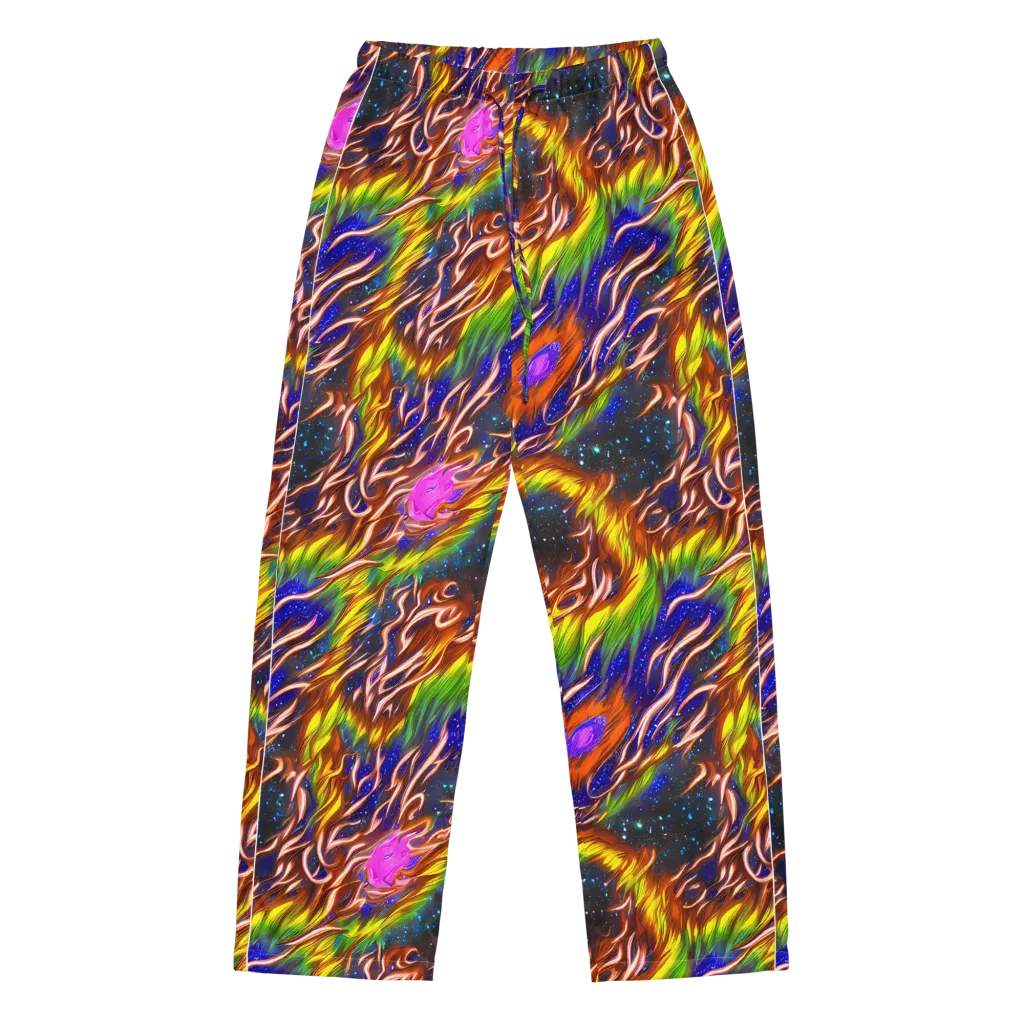 Fevered Orbit on Women's Pajama Pants — Front