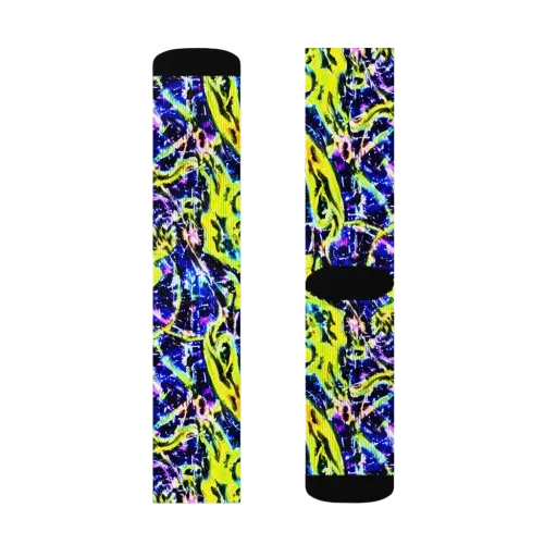 Psychedelic Orchard on a Socks