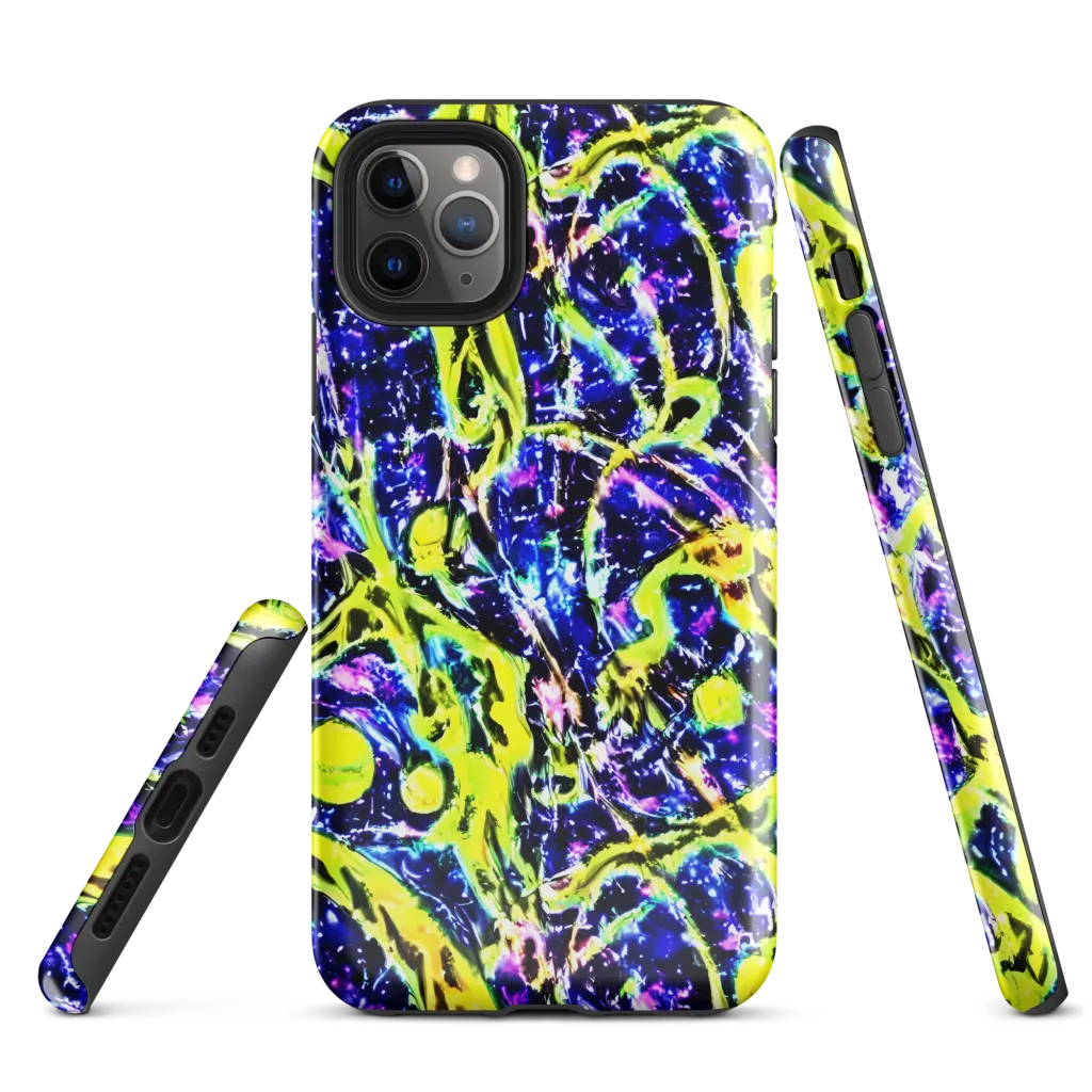 Psychedelic Orchard on Tough Case for iPhone® — Front