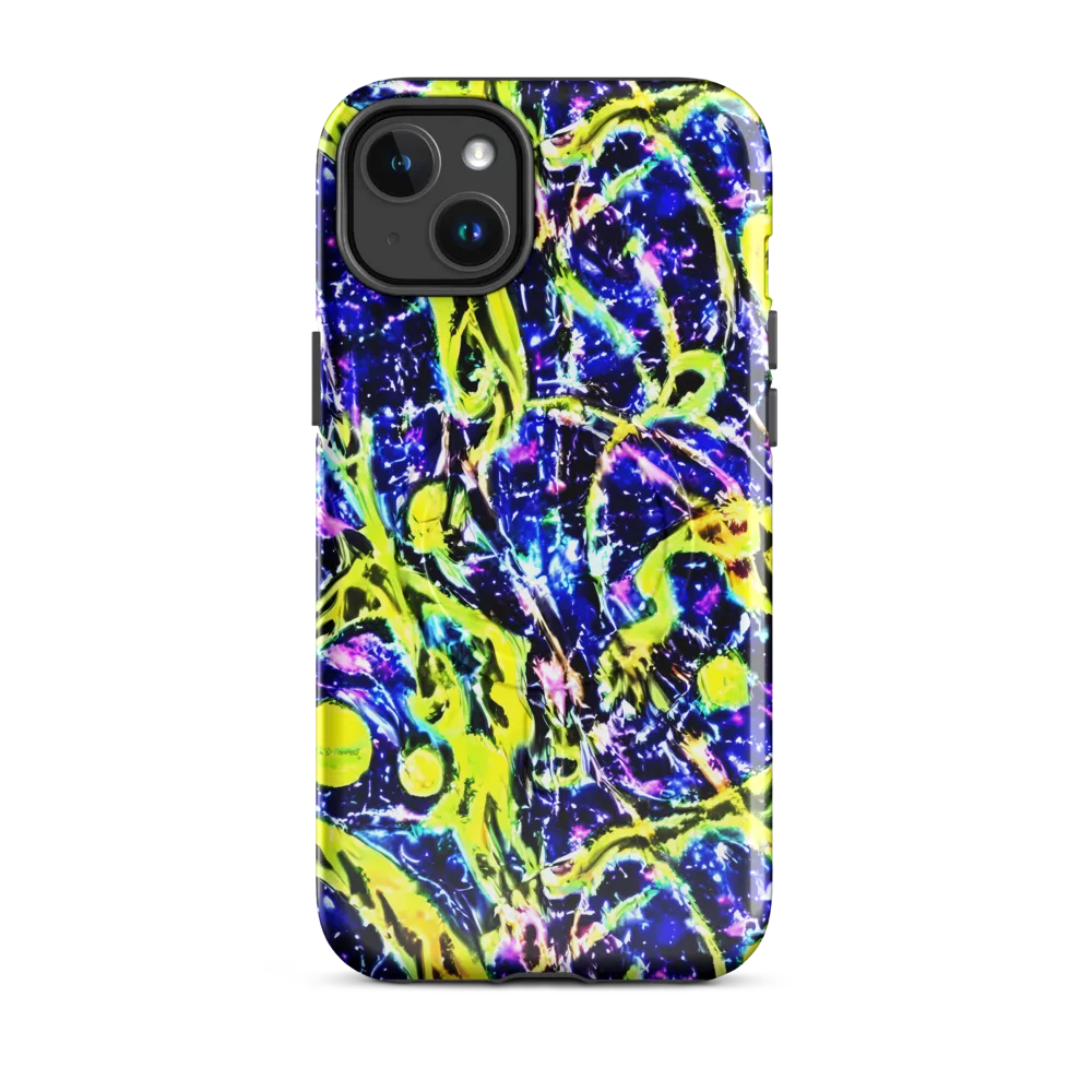 Psychedelic Orchard on MagSafe Tough Case for iPhone® — Front