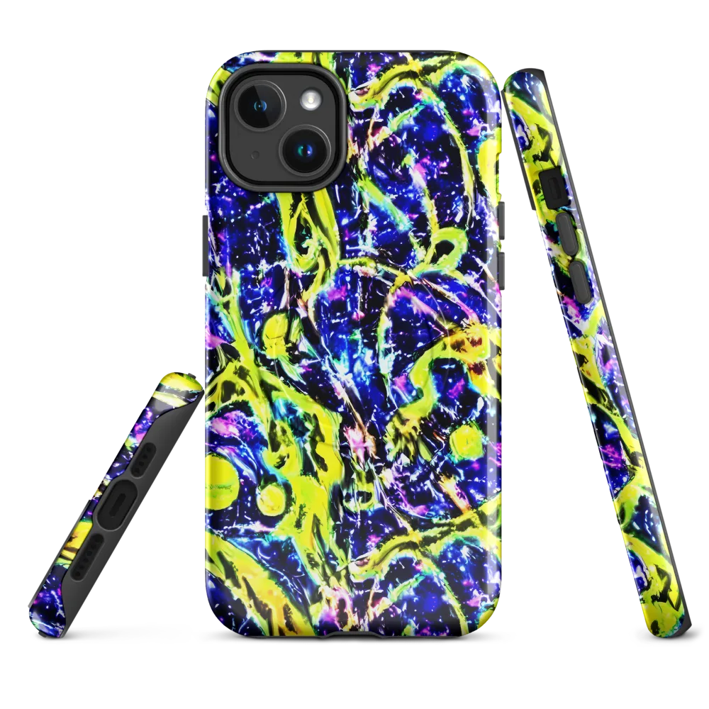 Psychedelic Orchard on MagSafe Tough Case for iPhone® — Front
