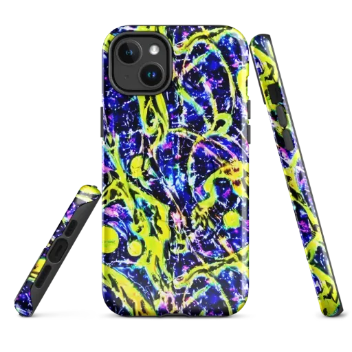 Psychedelic Orchard on a MagSafe Tough Case for iPhone®