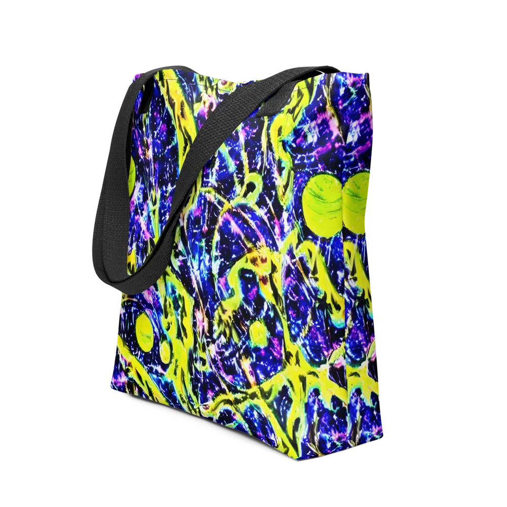 Psychedelic Orchard on Tote Bag — Front