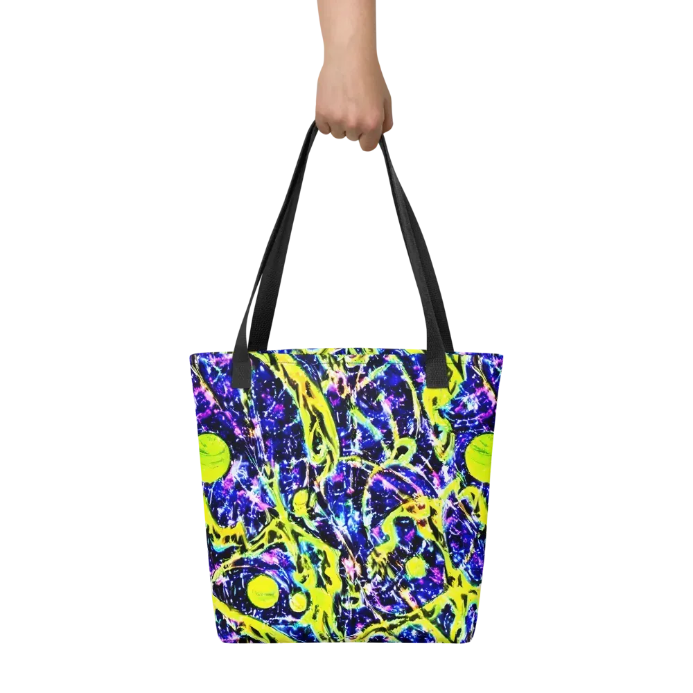 Psychedelic Orchard on Tote Bag — Front