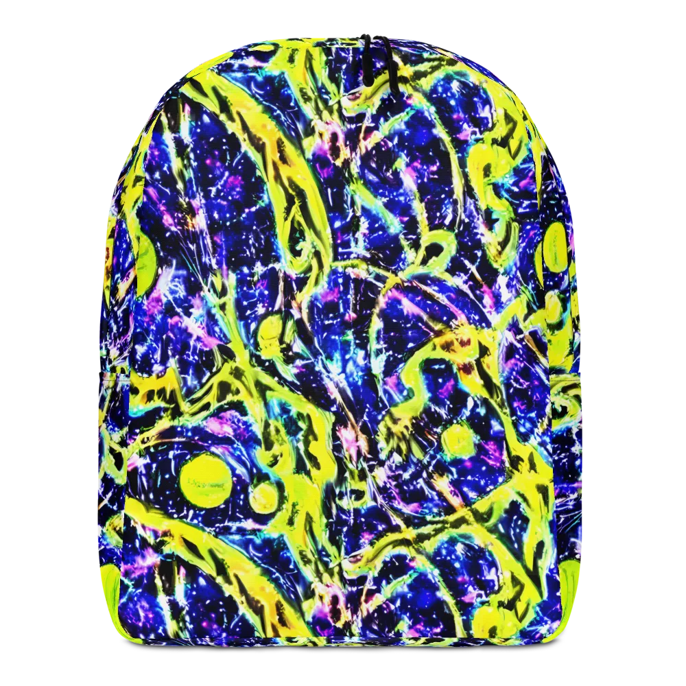 Psychedelic Orchard on Minimalist Backpack — Front