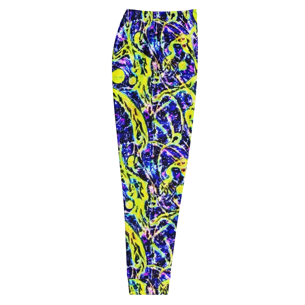 Psychedelic Orchard on Men's Joggers — Right