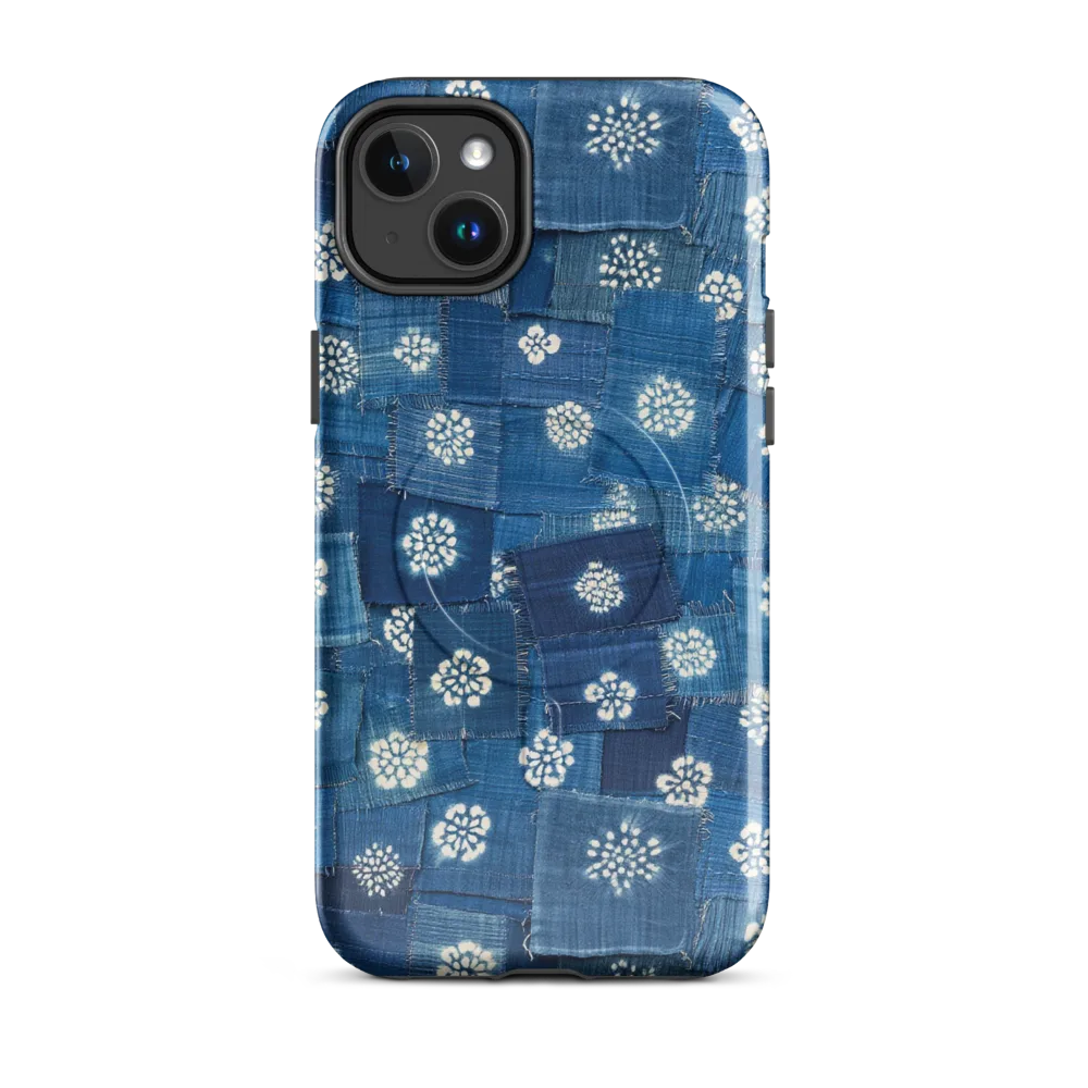 Sapphire Bloom on MagSafe Tough Case for iPhone® — Front