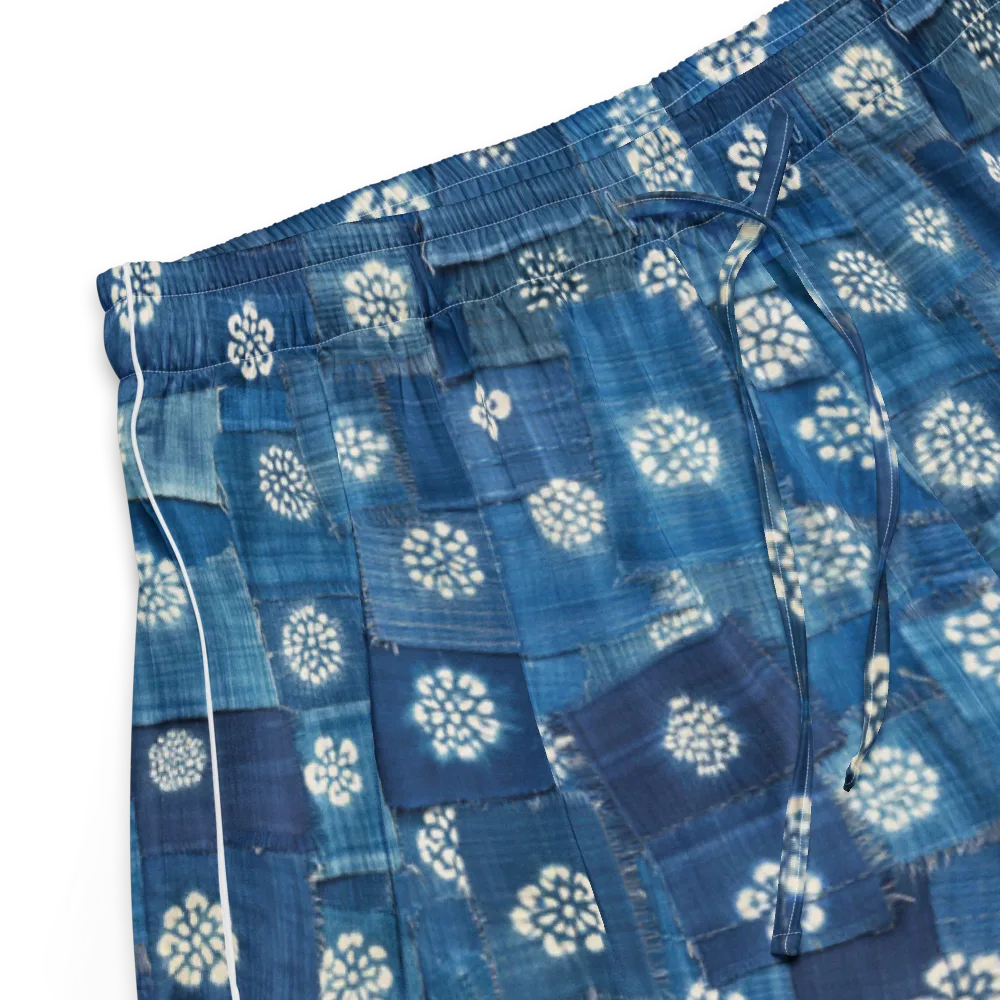 Sapphire Bloom on Women's Pajama Shorts — Product details