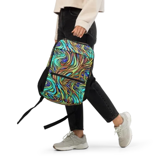Cobalt Flow on a Utility Backpack