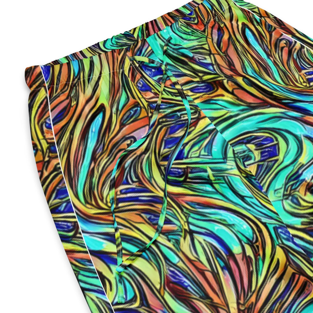 Cobalt Flow on Women's Pajama Pants — Product details
