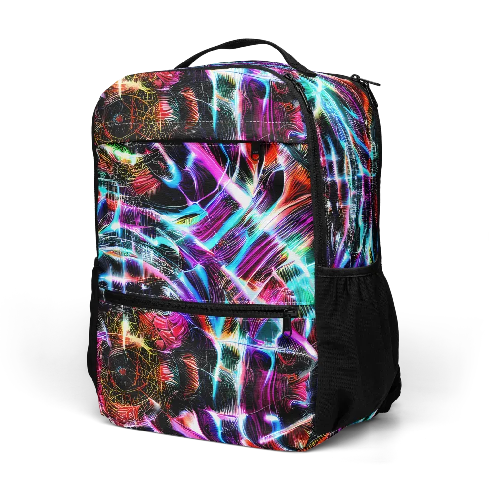 Laser Tempest on Utility Backpack — Left Front