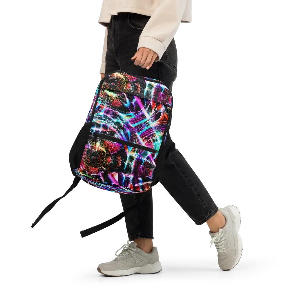Laser Tempest on Utility Backpack — Front