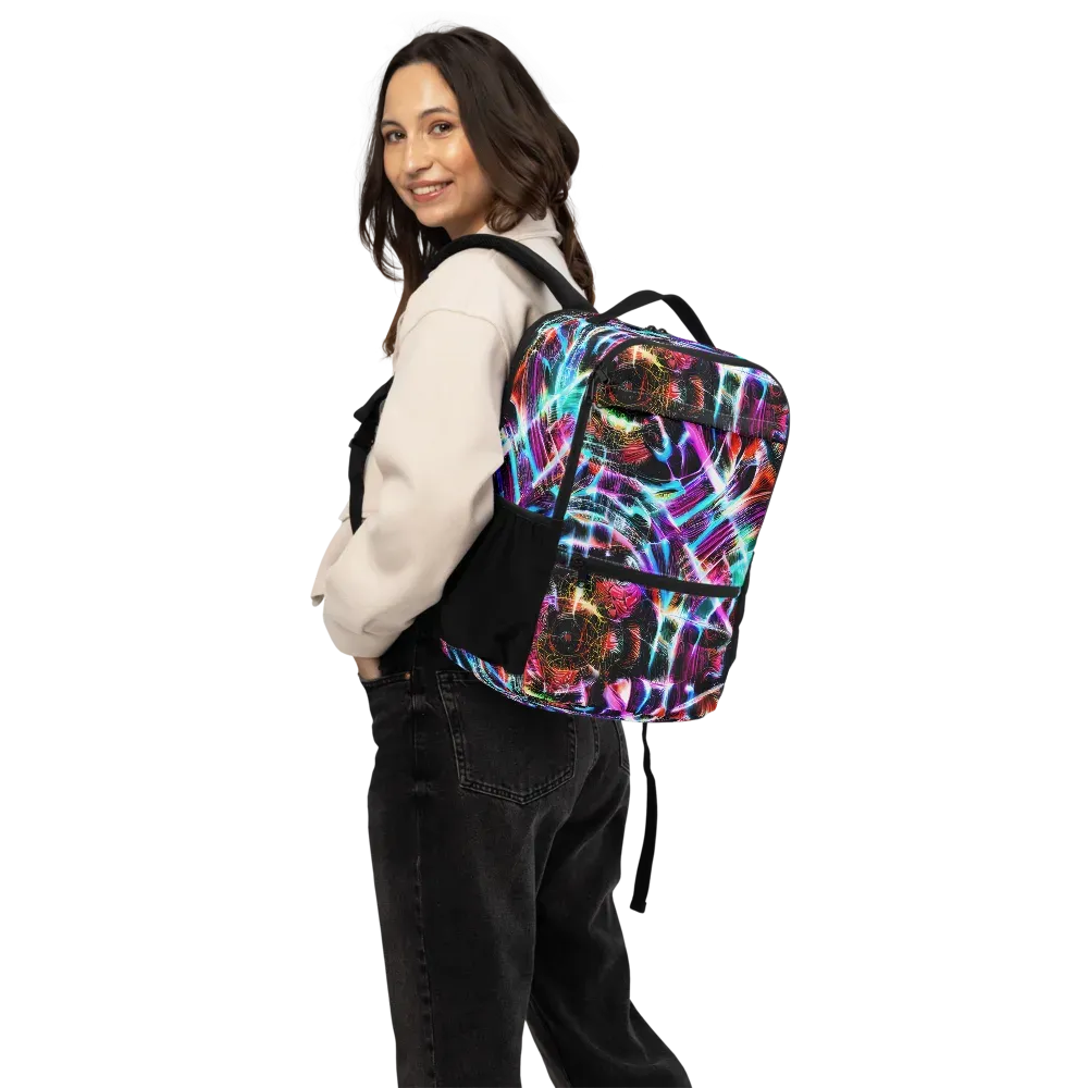 Laser Tempest on Utility Backpack — Back