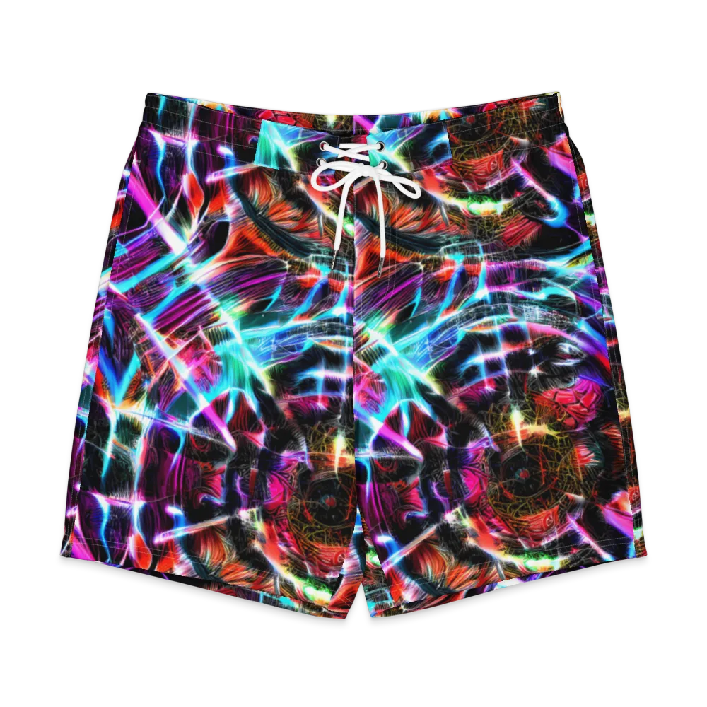 Laser Tempest on Men's Board Shorts — Front