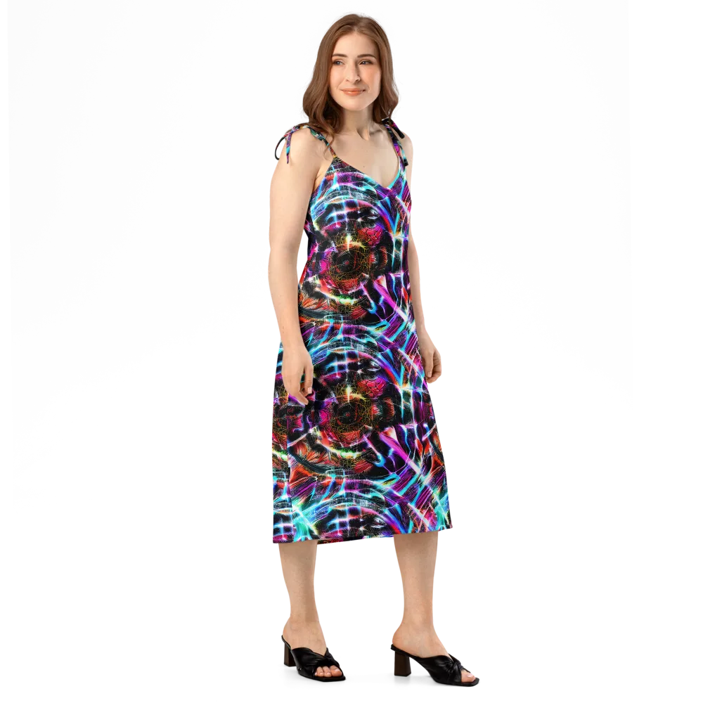 Laser Tempest on Slip Dress — Right Front