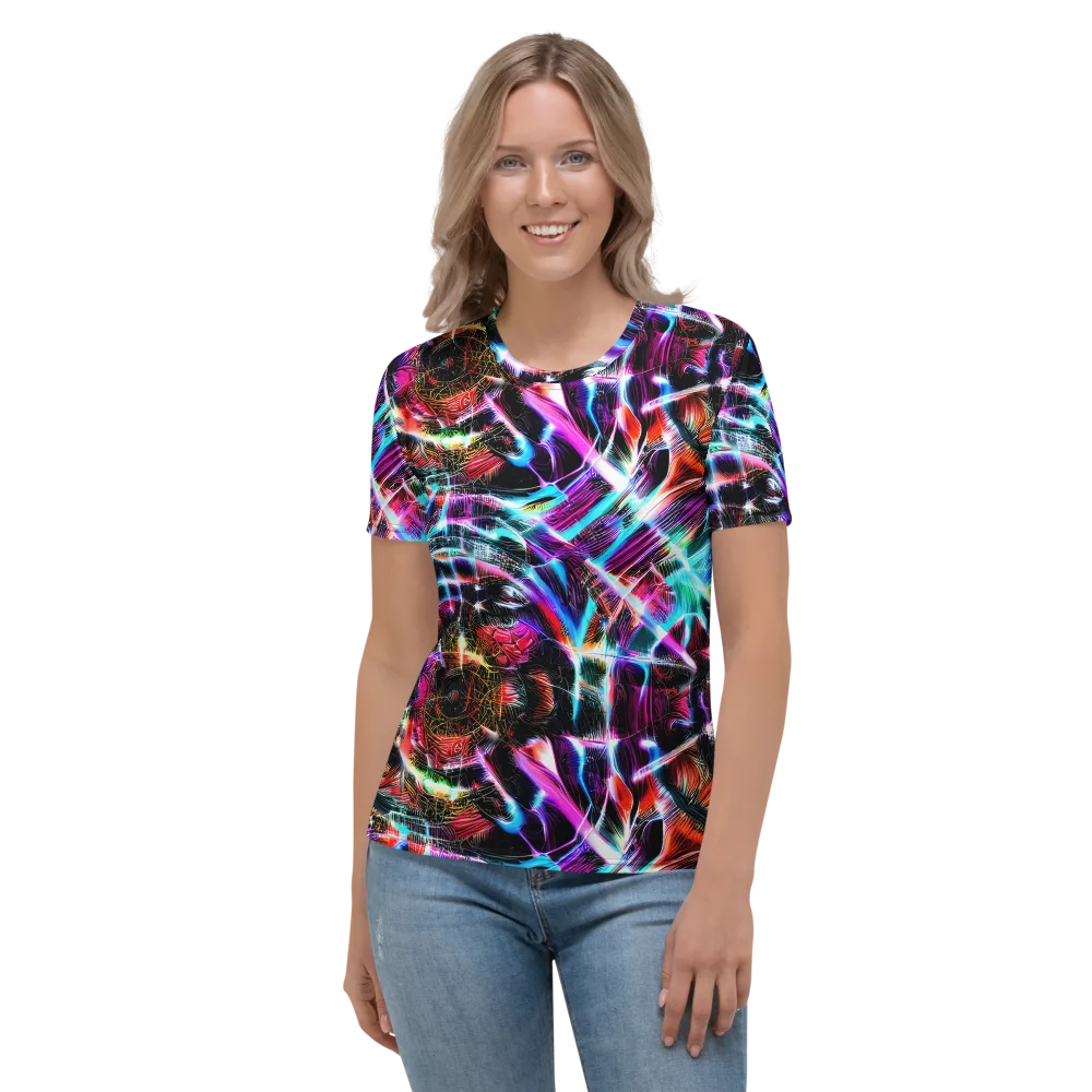 Laser Tempest on Women's Crew Neck T-Shirt — Front