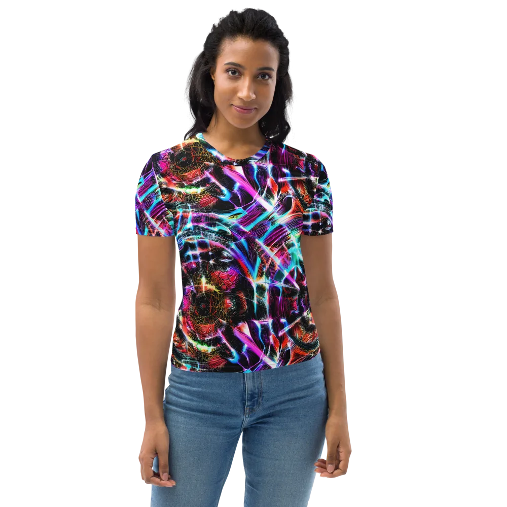 Laser Tempest on Women's Crew Neck T-Shirt — Front