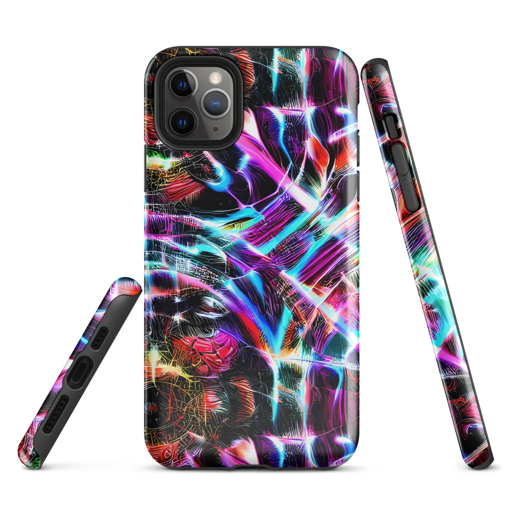 Laser Tempest on Tough Case for iPhone® — Front