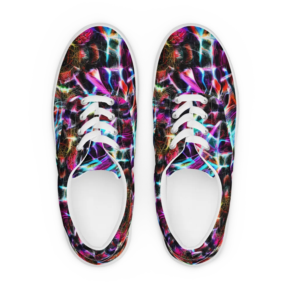 Laser Tempest on Men's Lace-Up Canvas Shoes — Front