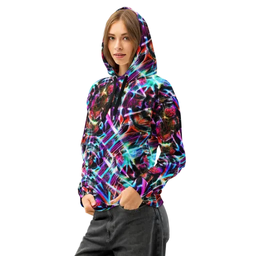 Laser Tempest on a Cotton Hoodie