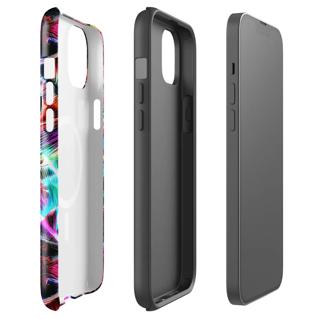 Laser Tempest on MagSafe Tough Case for iPhone® — Front