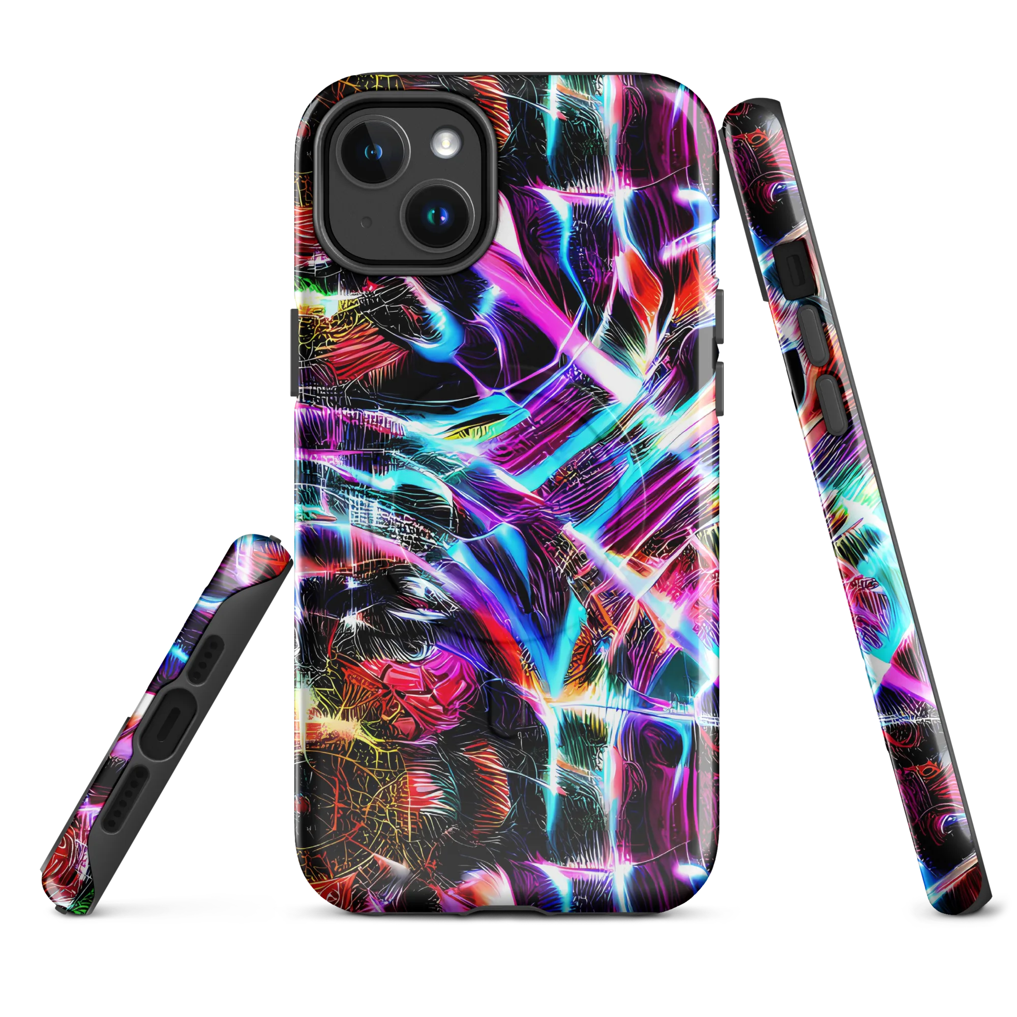 Laser Tempest on MagSafe Tough Case for iPhone® — Front