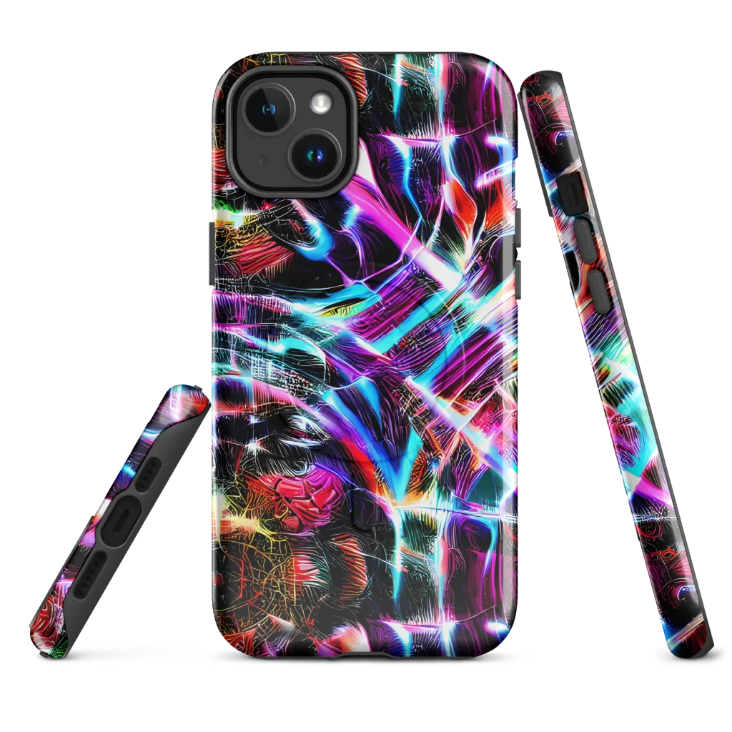 Laser Tempest on MagSafe Tough Case for iPhone® — Front