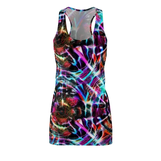 Laser Tempest on a Racerback Dress