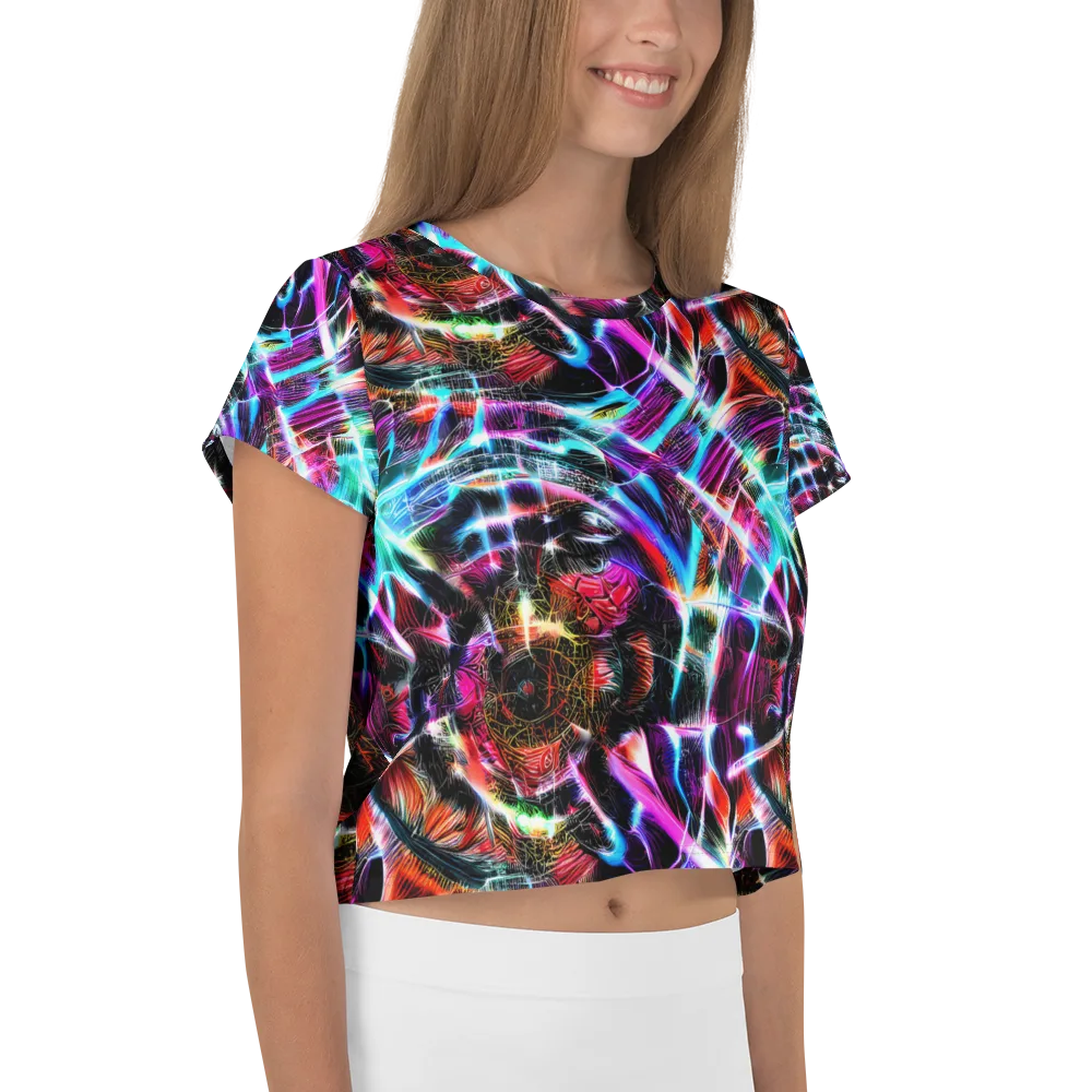Laser Tempest on Crop Tee — Right