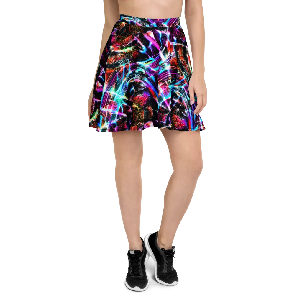 Laser Tempest on Skater Skirt — Front