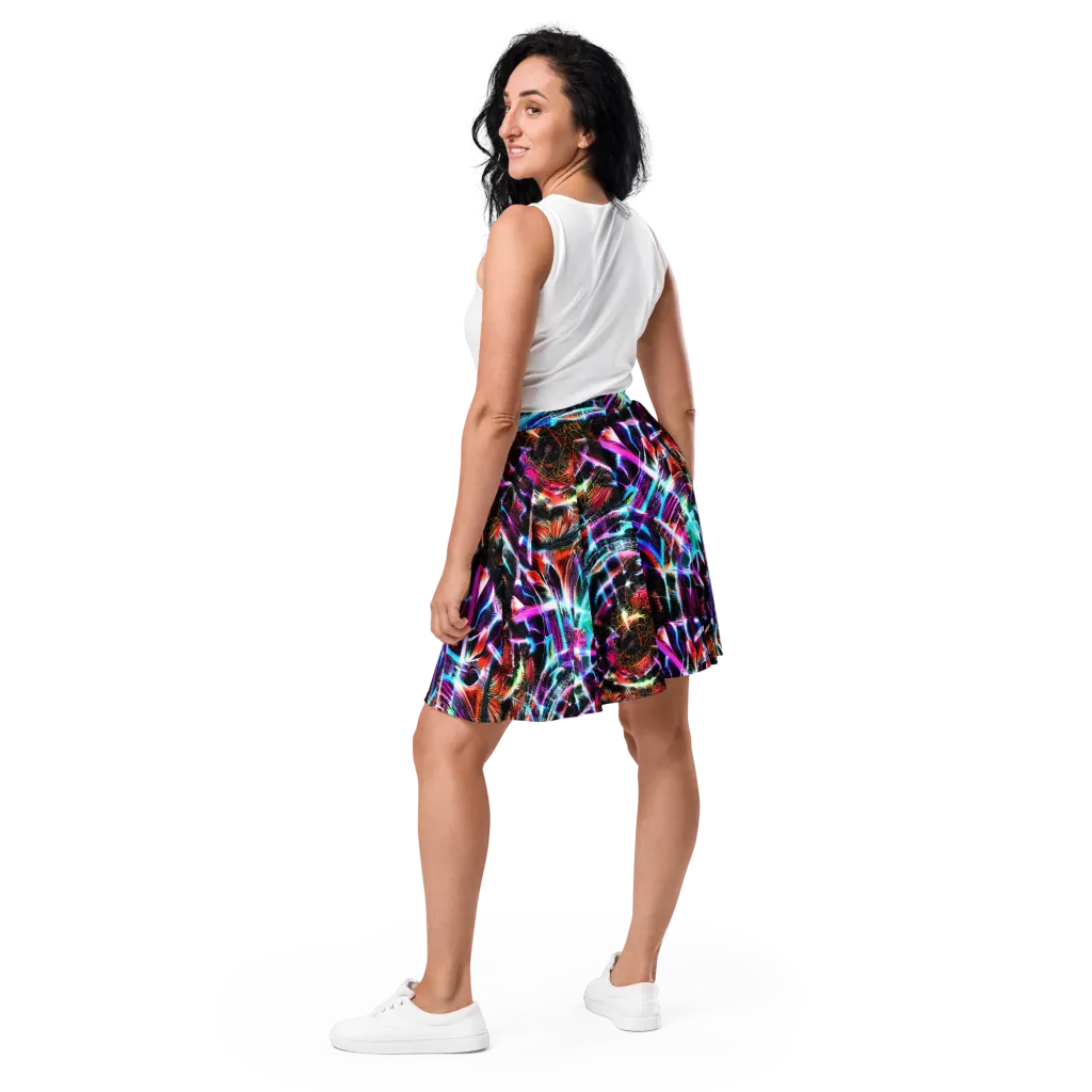 Laser Tempest on Skater Skirt — Back