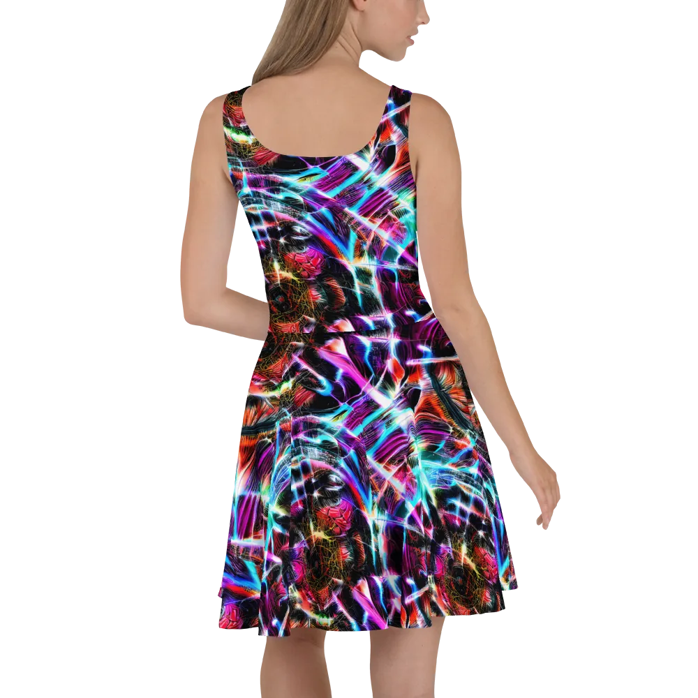 Laser Tempest on Skater Dress — Back