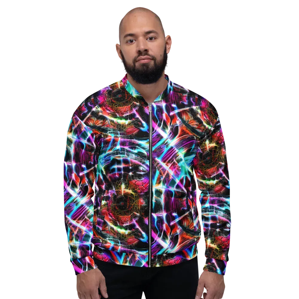 Laser Tempest on Bomber Jacket — Front