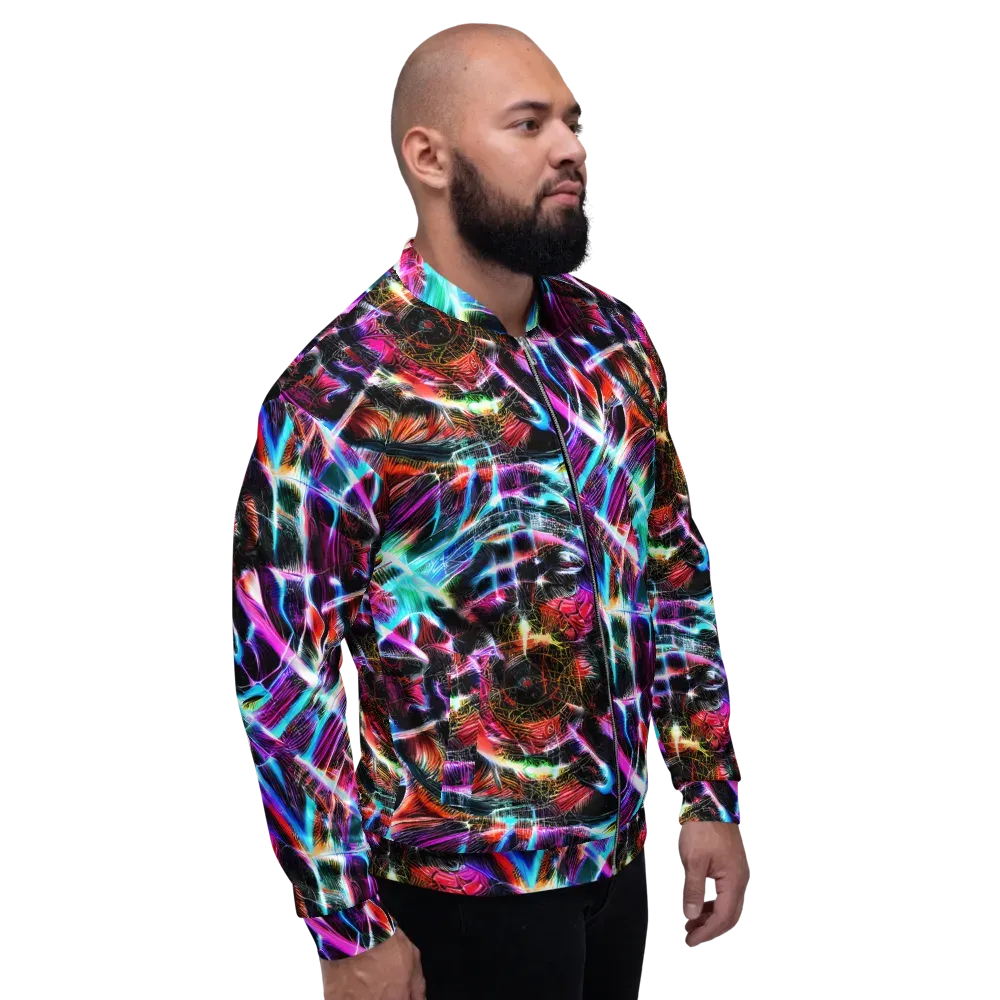 Laser Tempest on Bomber Jacket — Right