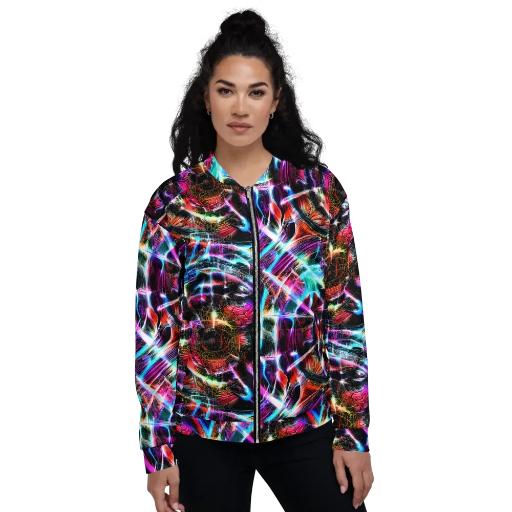 Laser Tempest on Bomber Jacket — Front