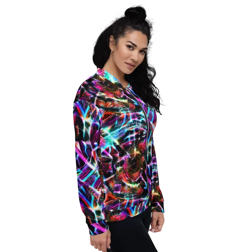 Laser Tempest on Bomber Jacket — Right