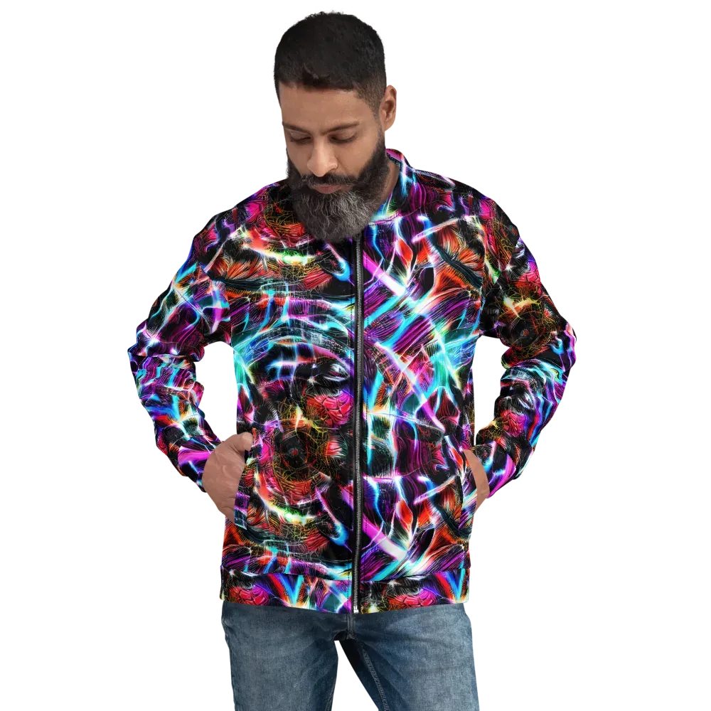 Laser Tempest on Bomber Jacket — Front