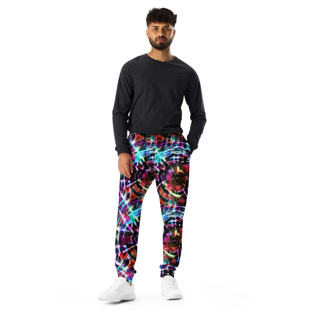 Laser Tempest on Men's Joggers — Front