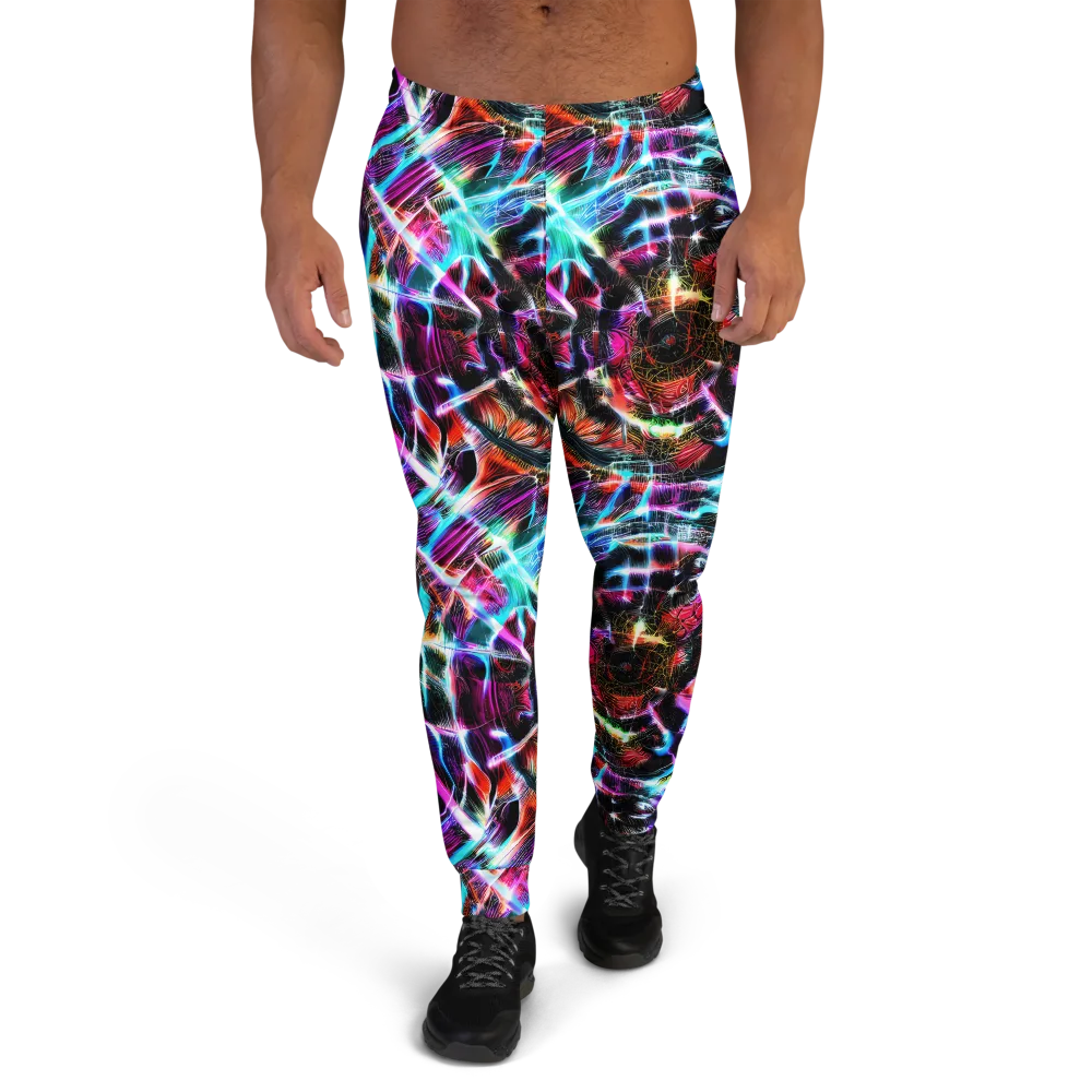 Laser Tempest on Men's Joggers — Front