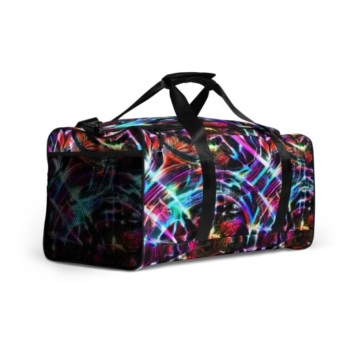 Laser Tempest on a Duffle Bag