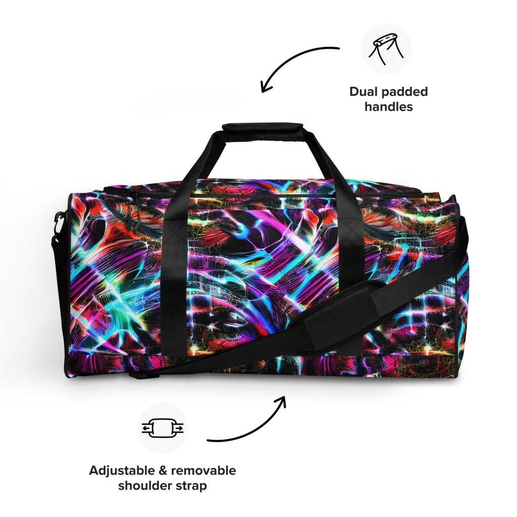 Laser Tempest on Duffle Bag — Front