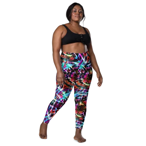 Laser Tempest on a Leggings with Pockets
