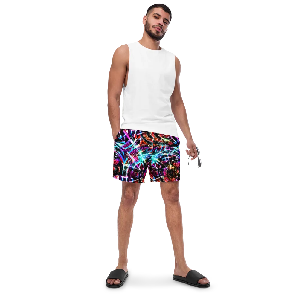 Laser Tempest on Swim Trunks — Front