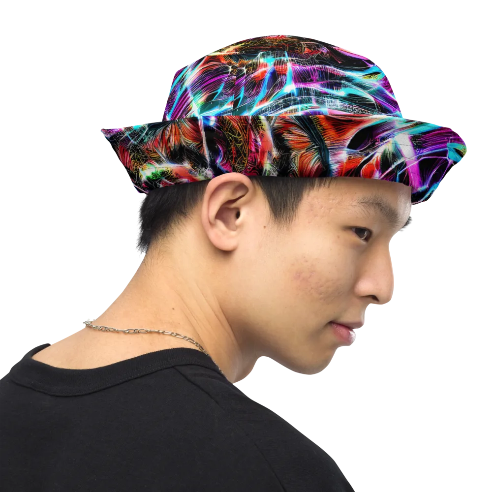 Laser Tempest on Reversible Bucket Hat — Right Outside