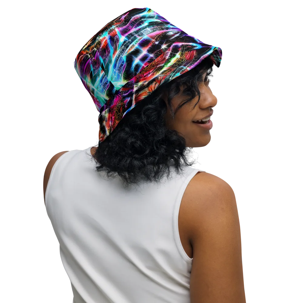 Laser Tempest on Reversible Bucket Hat — Right Outside